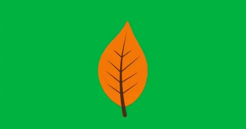 Leaf icon glowing blue, releasing pixel bits on clear backdrop, forming speckled Stock Footage 317456492