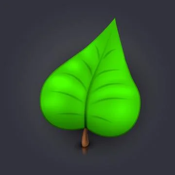 Leaf icon Stock Illustration