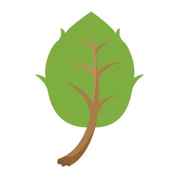 Leaf icon Stock Illustration