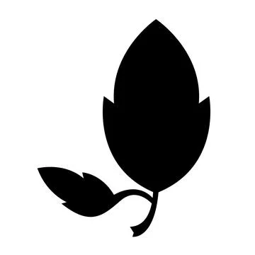 Leaf icon Stock Illustration