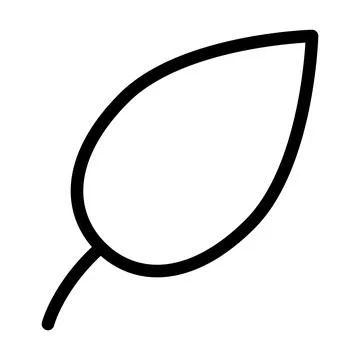 Leaf icon Illustrazione stock