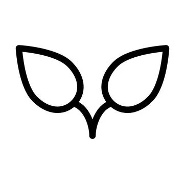 Leaf icon Stock Illustration