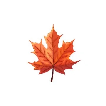 Leaf icon isolated Stock Illustration