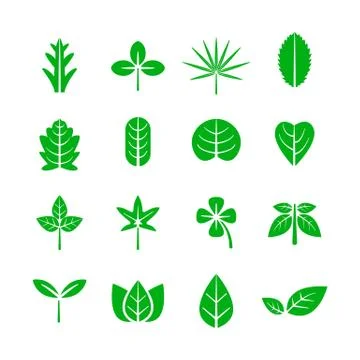 Leaf icon. Nature and Environment concept. Vector illustration Stock Illustration