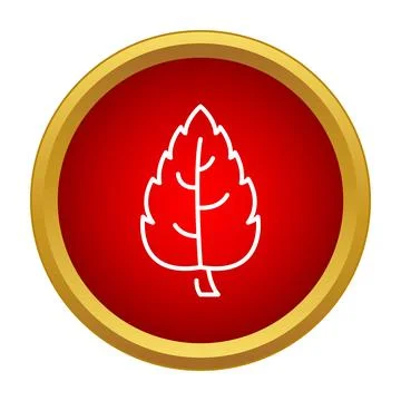 Leaf icon presenting nature and environmental concept Stock Illustration