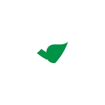 Leaf icon. Simple style ecology theme poster background symbol. Leaf brand .. Stock-Illustration