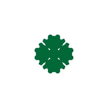 Leaf icon. Simple style ecology theme poster background symbol. Leaf brand .. 스톡 일러스트
