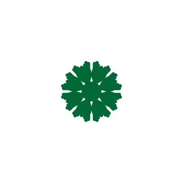 Leaf icon. Simple style ecology theme poster background symbol. Leaf brand .. Stock Illustration