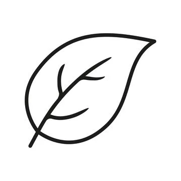 Leaf icon vector design templates simple and modern Illustrazione stock