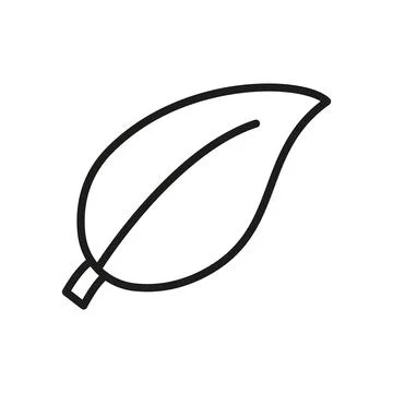 Leaf icon vector design templates simple and modern Illustrazione stock