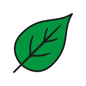 Leaf icon vector design templates simple and modern Stock Illustration