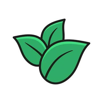 Leaf icon vector design templates simple and modern Stock Illustration