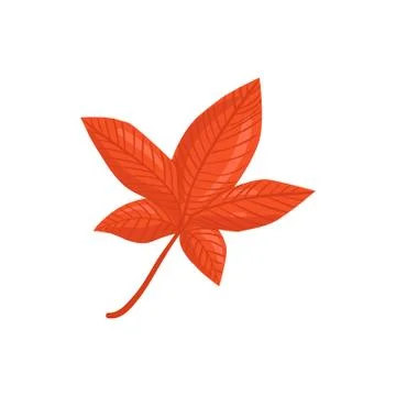 Leaf icon vector Illustrazione stock