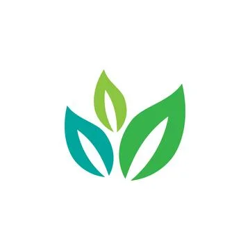Leaf icon Vector Illustration design Logo template 스톡 일러스트