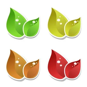 Leaf icon3 스톡 일러스트