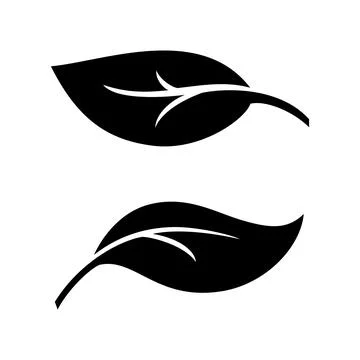 Leaf icons for web and apps. Vector illustration. Stockillustratie