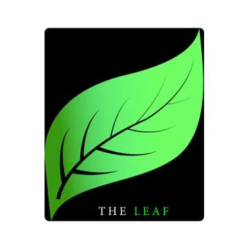 THE LEAF Stock Illustration