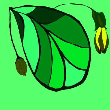 Leaf Stock-Illustration