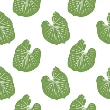 Leaf illustration seamless pattern with nature theme3 Stock-Illustration