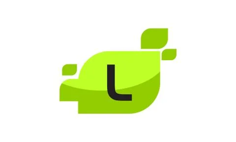 Leaf Initial L Logo Design Template Vector Stock-Illustration