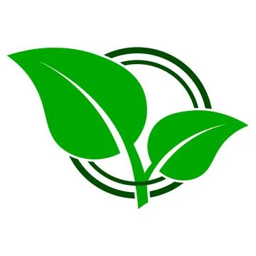 Leaf label outline icon. linear style sign for mobile concept and web design. Stock Illustration