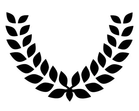 Leaf laurel design Stock Illustration