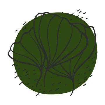 Leaf line icon set, leaves - plant elements, icons Stock Illustration