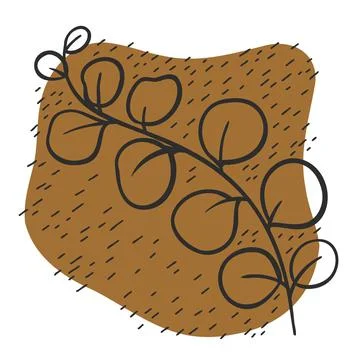 Leaf line icon set, leaves - plant elements, icons Stock Illustration