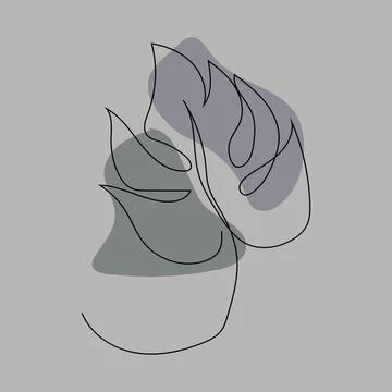 Leaf Lines logo design, Background Icons Artwork Artwork Colors pAstel Ilustración de archivo