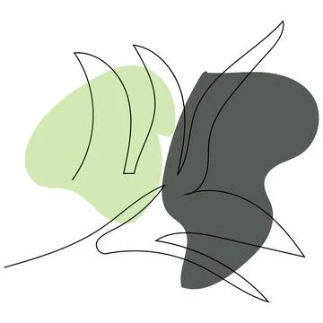 Leaf Lines logo design, Background Icons Artwork Artwork Colors pAstel Ilustración de archivo