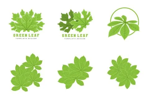 Leaf Lines logo design, Background Icons Artwork Artwork Colors pAstel Ilustración de archivo
