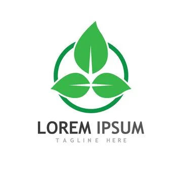 Leaf logo and vector images 스톡 일러스트