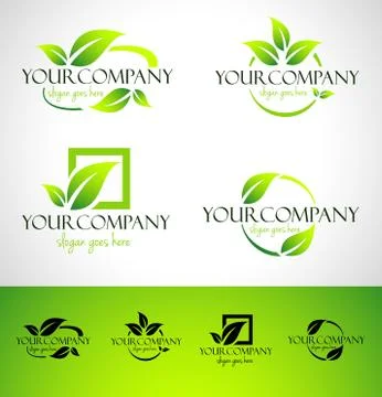 Leaf Logo Concept Stock Illustration