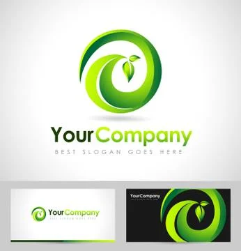 Leaf Logo Concept Stock-Illustration