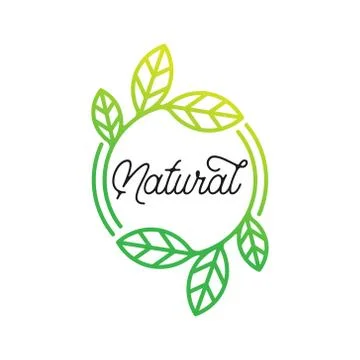 Leaf Logo design vector illustration. Abstract Leaf Logo vector in creative d Stock Illustration