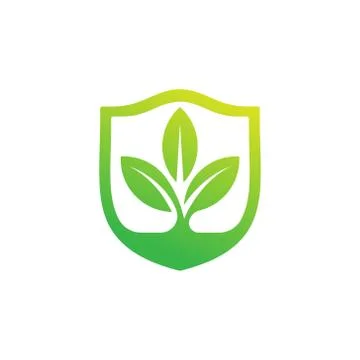 Leaf Logo design vector illustration. Abstract Leaf Logo vector in creative d Stock Illustration