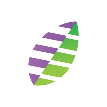 Leaf Logo Design Vector Template Set Stock-Illustration