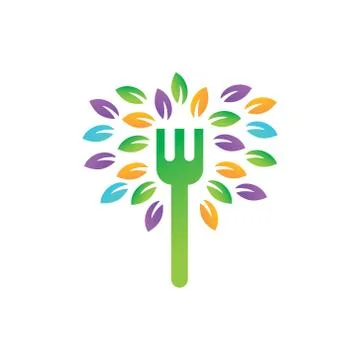 Leaf Logo Design Vector Template Set Stock-Illustration