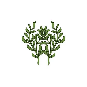 Leaf Logo Design Vectors Template Unique Stock Illustration