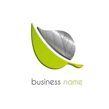 Leaf logo Stock Illustration