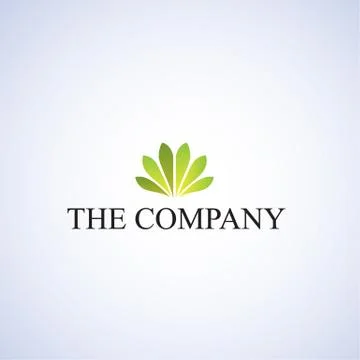 Leaf logo 스톡 일러스트