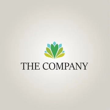 Leaf logo 스톡 일러스트