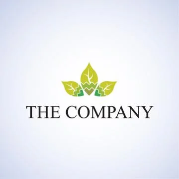 Leaf logo 스톡 일러스트
