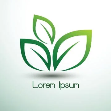 Leaf logo Stock Illustration