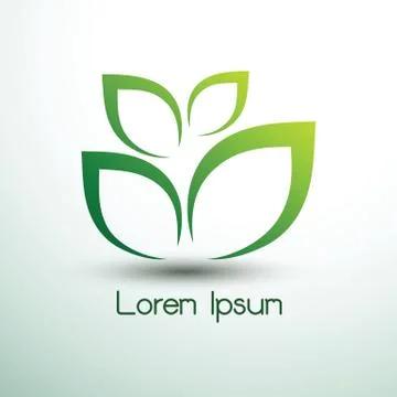 Leaf logo Stock Illustration