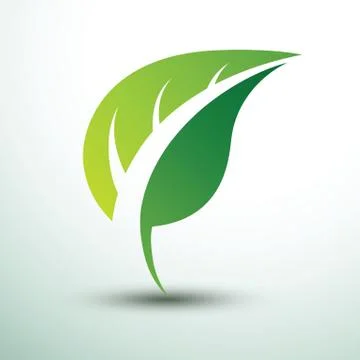 Leaf logo Stock Illustration