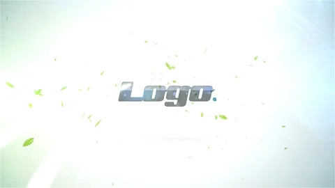 Leaf Logo Reveal Stock After Effects
