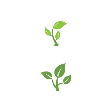 Leaf Logo Template vector symbol Stockillustratie