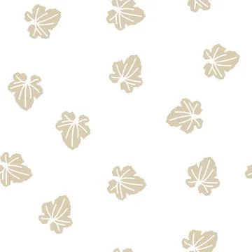 Leaf melon cantaloupe glyph seamless pattern イラスト素材