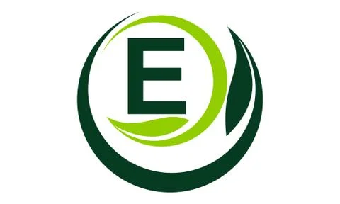 Leaf Motion Initial E Stock-Illustration